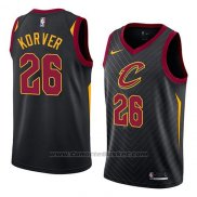 Maglia Cleveland Cavaliers Kyle Korver #26 Statement 2018 Nero