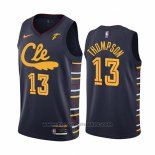 Maglia Cleveland Cavaliers Tristan Thompson #13 Citta Blu