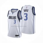 Maglia Dallas Mavericks Anthony Davis No 3 Association 2025-26 Bianco