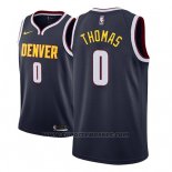 Maglia Denver Nuggets Isaiah Thomas #0 Icon 2018-19 Blu