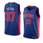 Maglia Detroit Pistons Reggie Hearn #37 Icon 2018 Blu