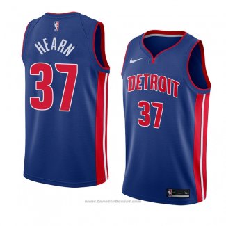 Maglia Detroit Pistons Reggie Hearn #37 Icon 2018 Blu