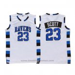 Maglia Film Tree Hill Nathan Scott #23 Bianco