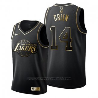 Maglia Golden Edition Los Angeles Lakers Danny Green #14 Nero