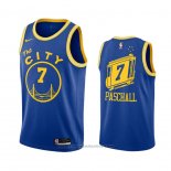 Maglia Golden State Warriors Eric Paschall #7 Hardwood Classics 2020-21 Blu