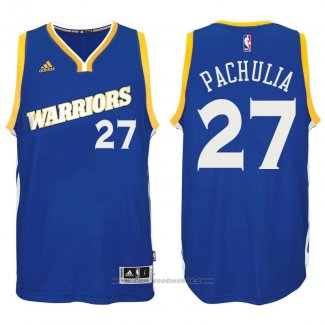 Maglia Golden State Warriors Zaza Pachulia #27 Blu