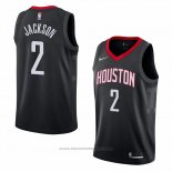 Maglia Houston Rockets Demetrius Jackson #2 Statement 2018 Nero