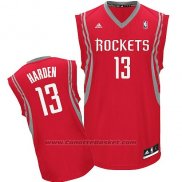 Maglia Houston Rockets James Harden #13 Rosso