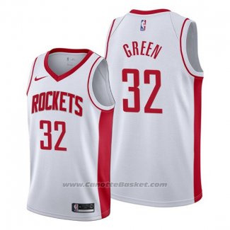 Maglia Houston Rockets Jeff Green #32 Association 2019-20 Bianco