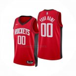 Maglia Houston Rockets Personalizzate Icon 2024-25 Rosso