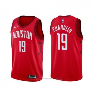 Maglia Houston Rockets Tyson Chandler #19 Earned Rosso