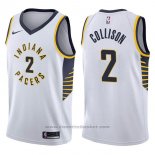 Maglia Indiana Pacers Darren Collison #2 Association 2017-18 Bianco