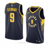 Maglia Indiana Pacers Elijah Stewart #9 Icon 2018 Blu