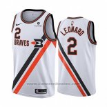 Maglia Los Angeles Clippers Kawhi Leonard #2 Classic 2019-20 Bianco