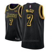 Maglia Los Angeles Lakers Javale Mcgee #7 Citta 2018 Nero