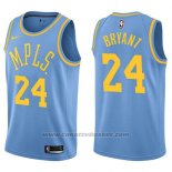 Maglia Los Angeles Lakers Kobe Bryant #24 Classic 17-18 Blu