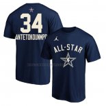 Maglia Manica Corta All Star 2024 Giannis Antetokounmpo Blu