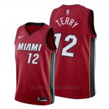 Maglia Miami Heat Emanuel Terry #12 Statement Rosso