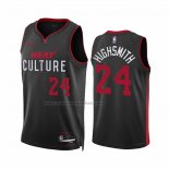 Maglia Miami Heat Haywood Highsmith #24 Citta 2023-24 Nero