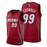 Maglia Miami Heat Jae Crowder #99 Statement 2019-20 Rosso