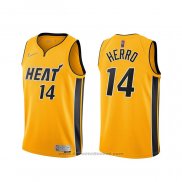 Maglia Miami Heat Tyler Herro #14 Earned 2020-21 Or