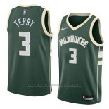 Maglia Milwaukee Bucks Jason Terry #3 Icon 2018 Verde