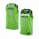 Maglia Minnesota Timberwolves Anthony Edwards #5 Statement Verde