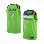 Maglia Minnesota Timberwolves Anthony Edwards #5 Statement Verde