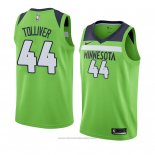Maglia Minnesota Timberwolves Anthony Tolliver #44 Statement 2017-18 Verde