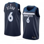 Maglia Minnesota Timberwolves Jonathan Stark #6 Icon 2018 Blu