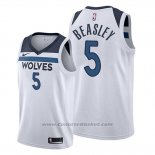 Maglia Minnesota Timberwolves Malik Beasley #5 Association 2019-20 Bianco