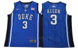 Maglia NCAA Duke Blue Devils Garyson Allen #3 Blu