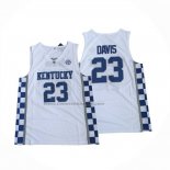 Maglia Ncaa Kentucky Wildcat Anthony Davis 2025 Bianco