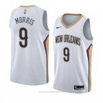 Maglia New Orleans Pelicans Darius Morris #9 Association 2018 Bianco