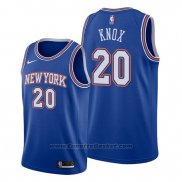 Maglia New York Knicks Kevin Knox #20 Statement Blu