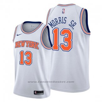 Maglia New York Knicks Marcus Morris Sr. #13 Statement Bianco