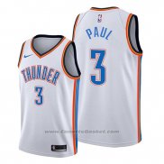 Maglia Oklahoma City Thunder Chris Paul #3 Association Bianco