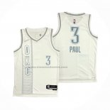 Maglia Oklahoma City Thunder Chris Paul #3 Citta 2021-22 Bianco