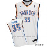 Maglia Oklahoma City Thunder Kevin Durant #35 Bianco