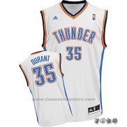 Maglia Oklahoma City Thunder Kevin Durant #35 Bianco