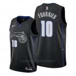 Maglia Orlando Magic Evan Fournier #10 Citta Edition Nero