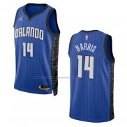 Maglia Orlando Magic Gary Harris #14 Statement 2022-23 Blu