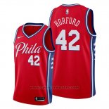 Maglia Philadelphia 76ers Al Horford #42 Statement Edition Rosso