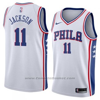 Maglia Philadelphia 76ers Demetrius Jackson #11 Association 2018 Bianco