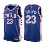 Maglia Philadelphia 76ers Ersan Ilyasova #23 Icon 2017-18 Blu