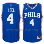 Maglia Philadelphia 76ers Nerlens Noel #4 Blu