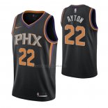 Maglia Phoenix Suns Deandre Ayton NO 22 Statement 2021 Nero