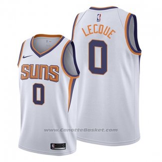 Maglia Phoenix Suns Jalen Lecque #0 Association 2019-20 Bianco