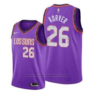 Maglia Phoenix Suns Kyle Korver #26 Citta Viola