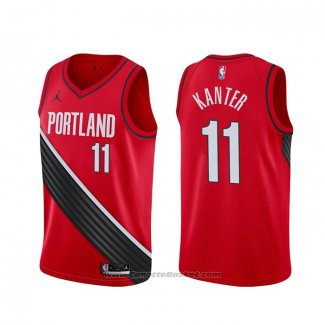 Maglia Portland Trail Blazers Enes Kanter #11 Statement Rosso